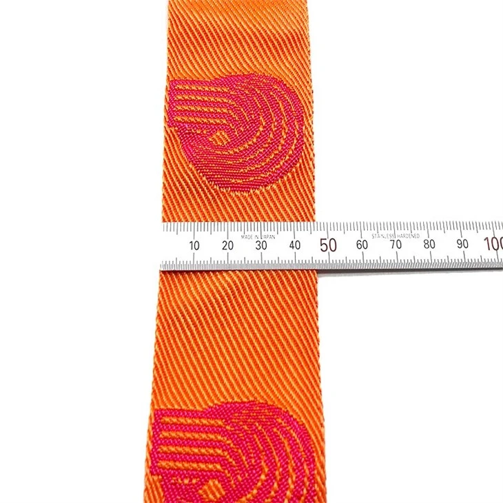 High Strength Polyester Jacquard Tubular Webbing for Beach Volleyball Court Lines