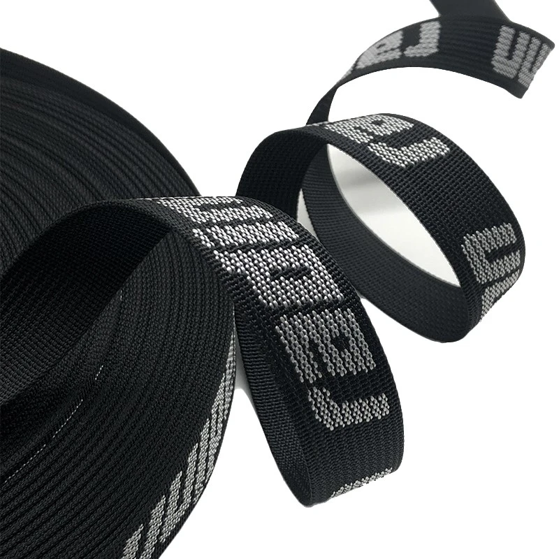 Polyester jacquard webbing Polyester jacquard webbing