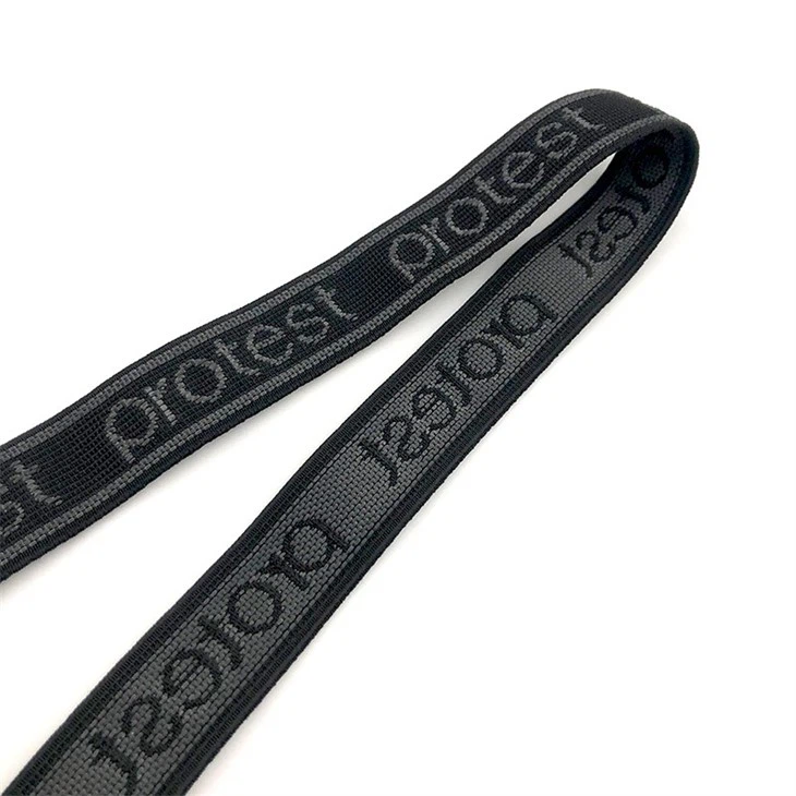 Jacquard Webbing with Rubber Grip